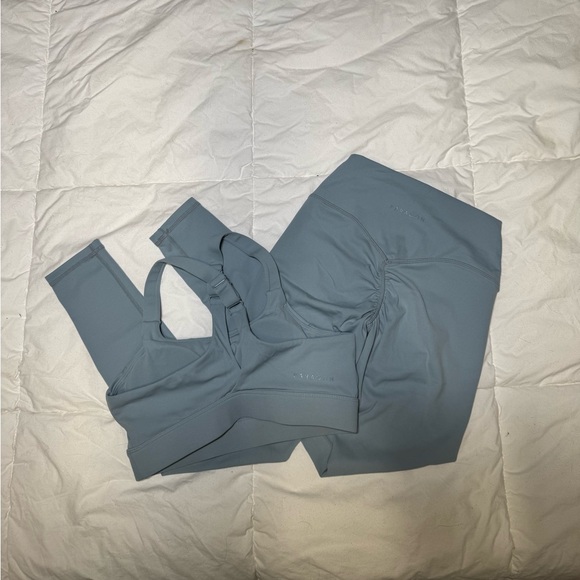 Paragon Fitwear Activewear Set in Light Blue - Picture 2 of 2